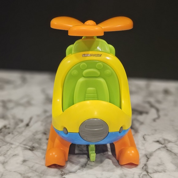 Little People Helicopter Toy Sounds‎ 2013 Mattel Fisher Price SOUND WORKS - Picture 2 of 6